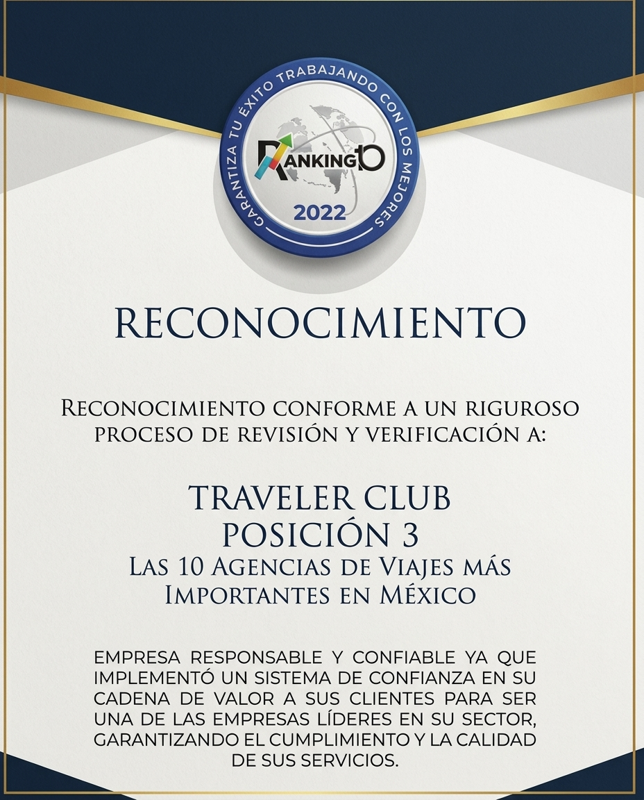 Ranking 10 - Top 3 Agencias de Viajes en México 2022